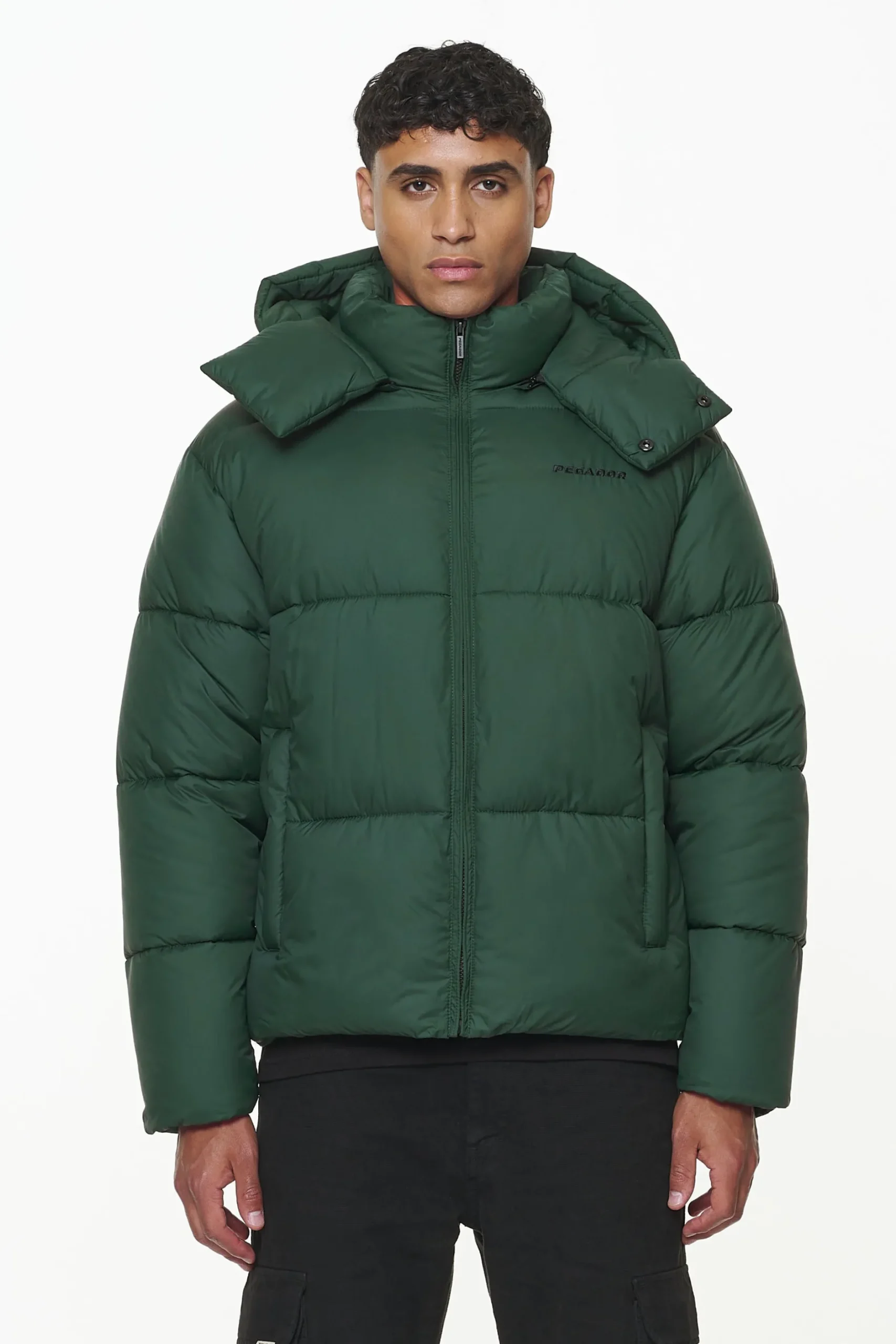 Pegador Jackets|Margo Puffer Jacket British Green