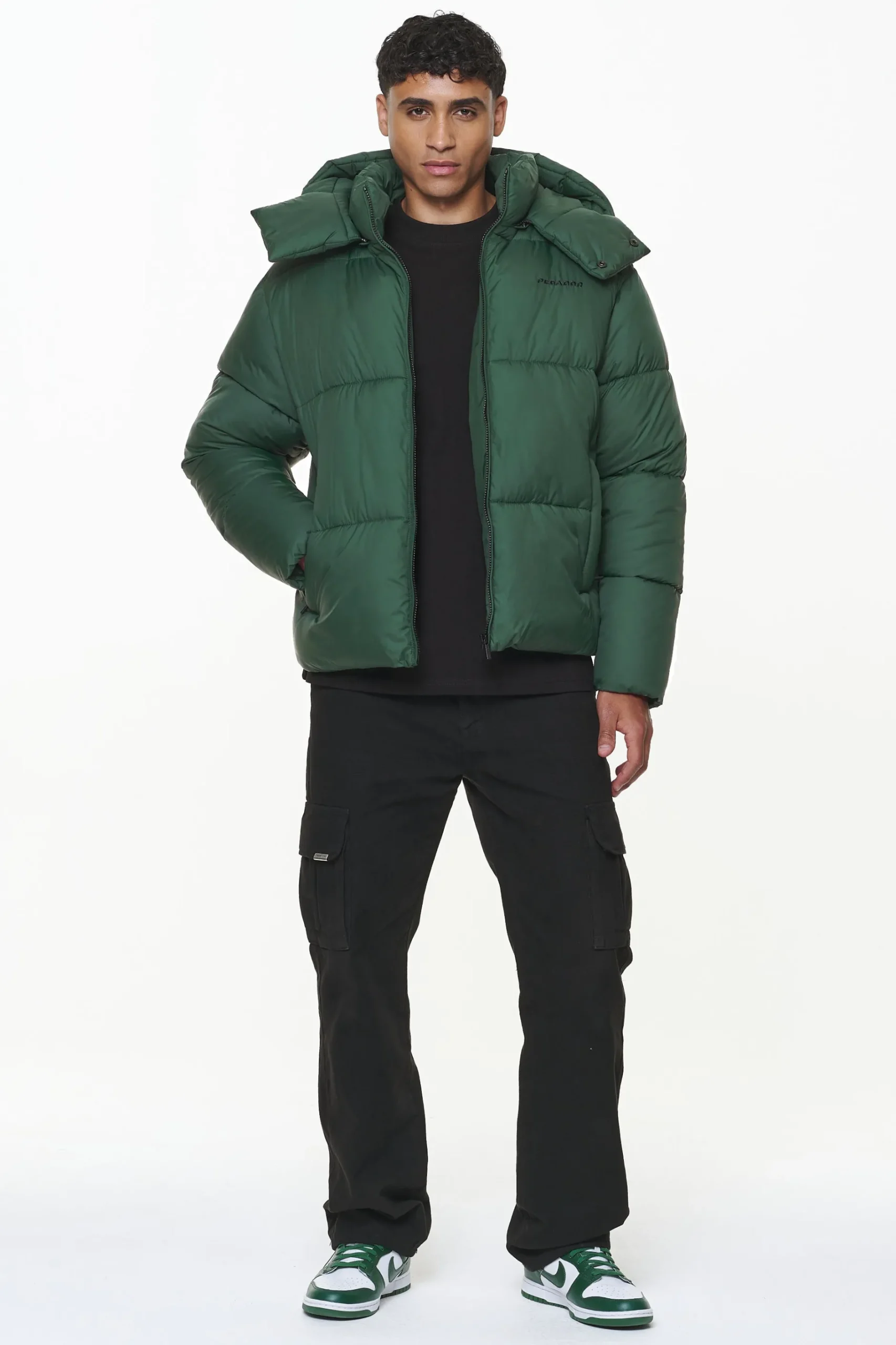 Pegador Jackets|Margo Puffer Jacket British Green