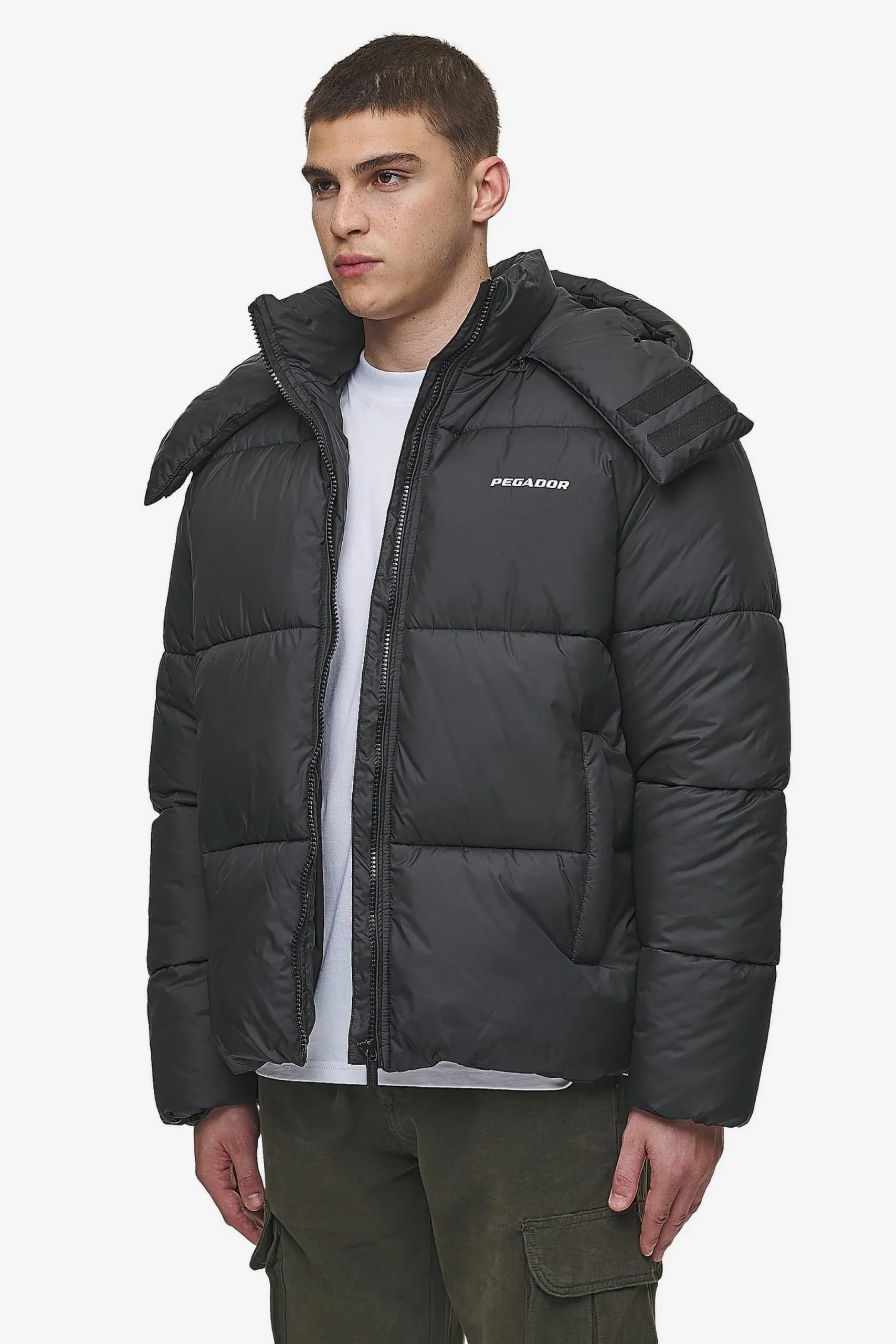 Pegador Jackets|Marten Puffer Jacket Black