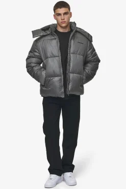 Pegador Jackets|Marten Vintage Puffer Jacket Anthracite