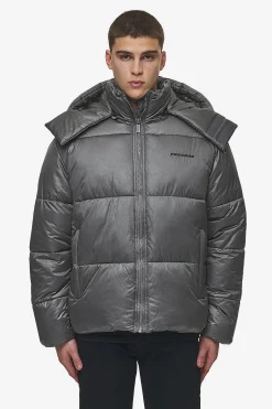 Pegador Jackets|Marten Vintage Puffer Jacket Anthracite