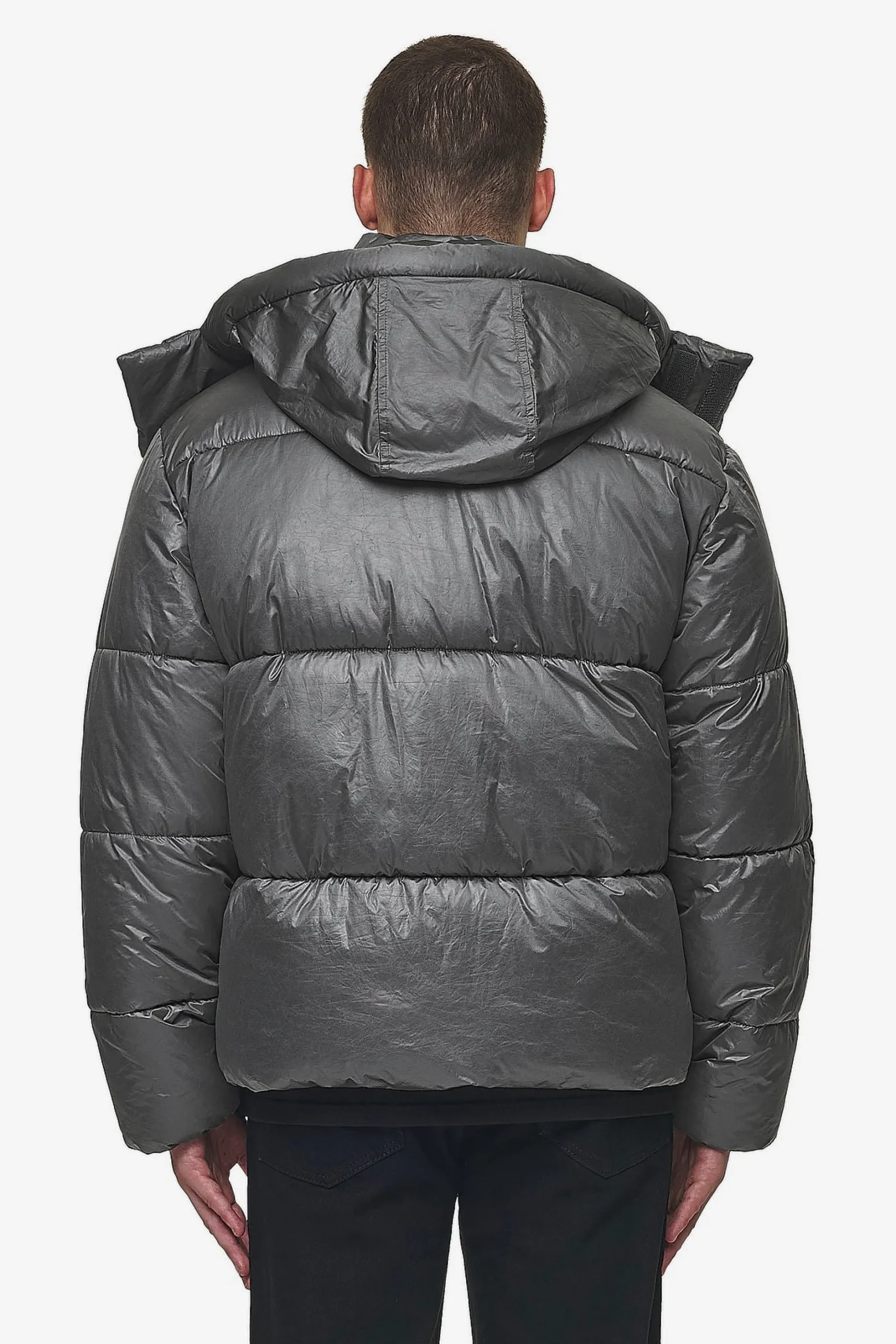 Pegador Jackets|Marten Vintage Puffer Jacket Anthracite