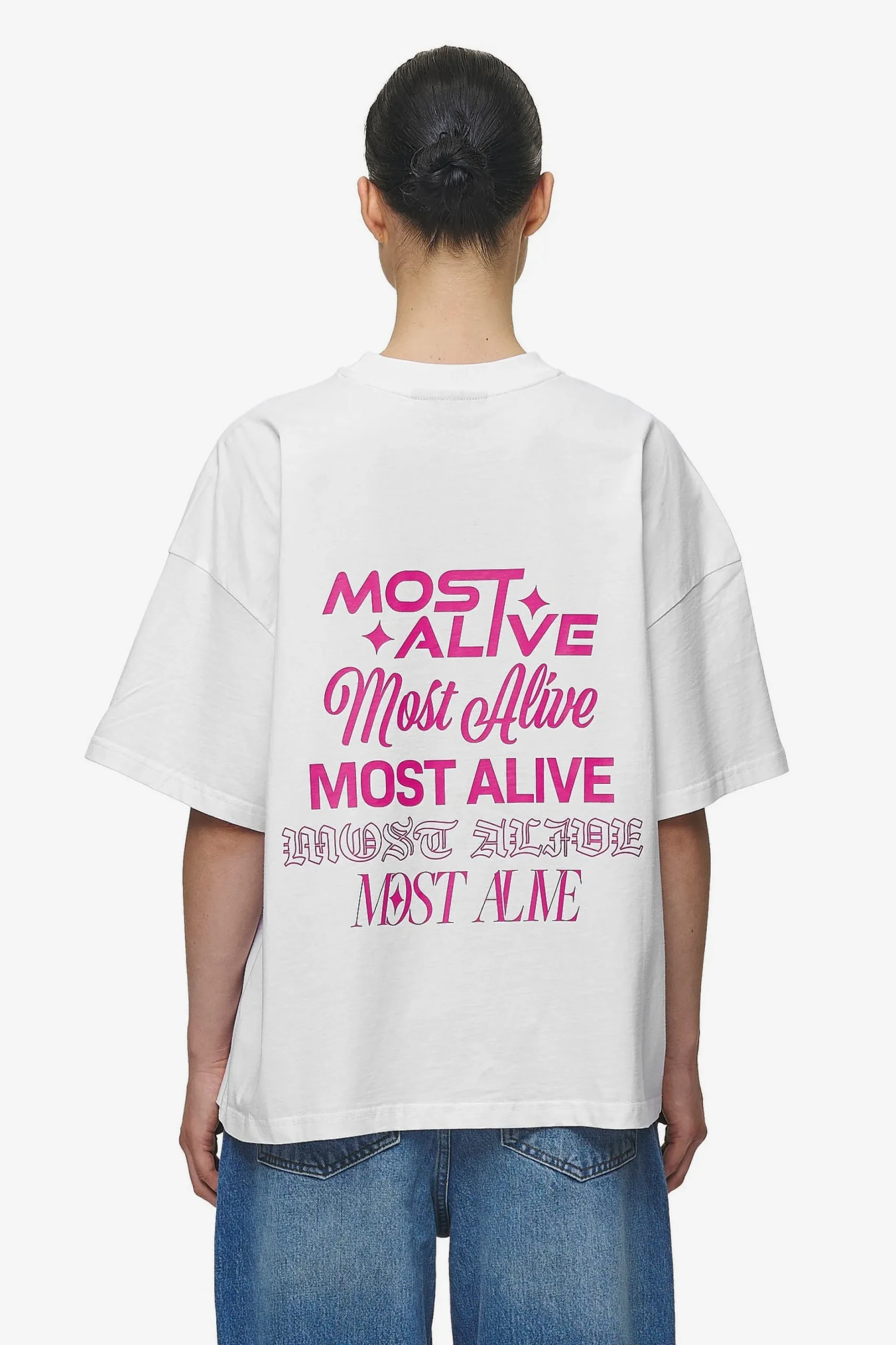 Pegador Tees|Mei Heavy Oversized Tee White