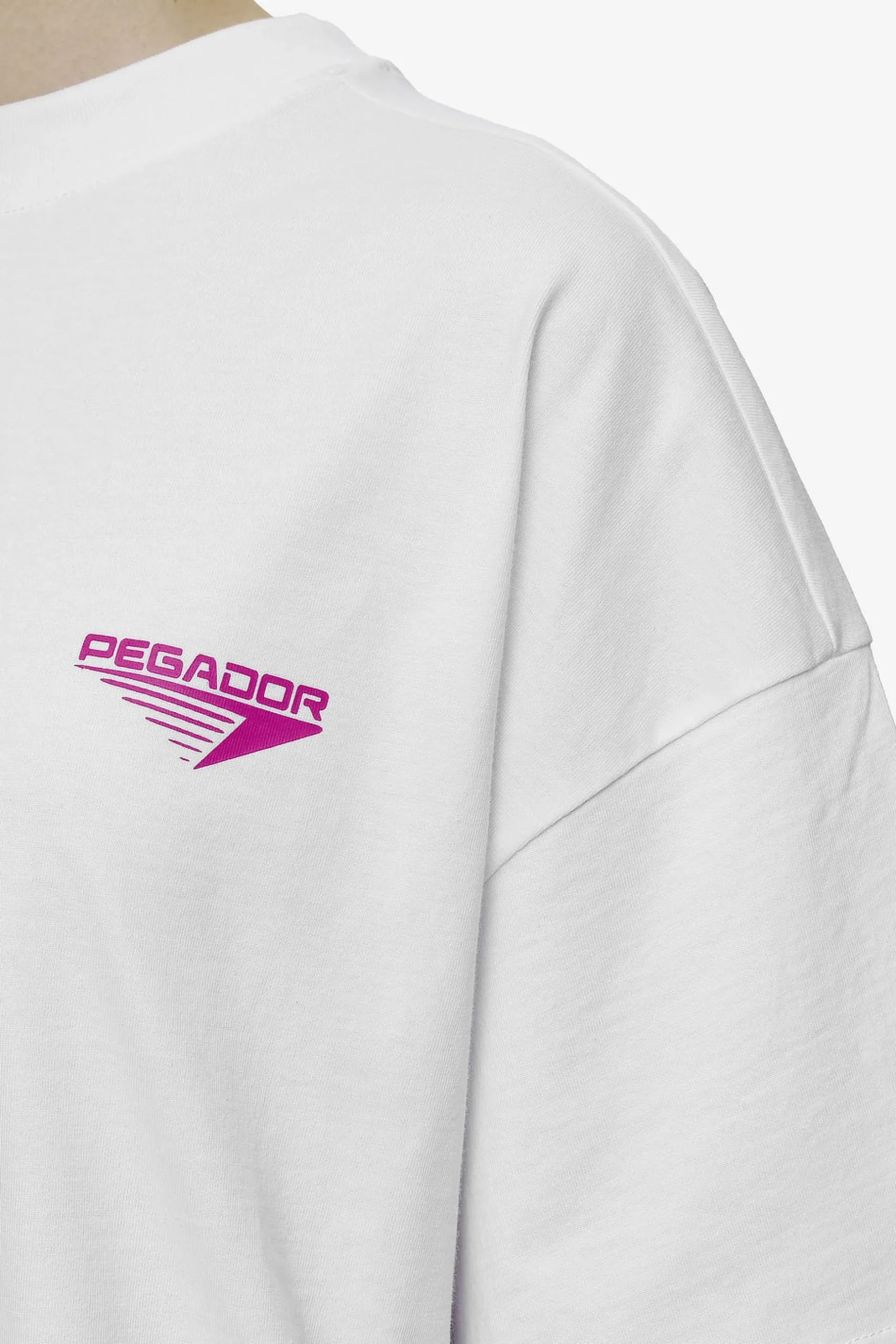 Pegador Tees|Mei Heavy Oversized Tee White