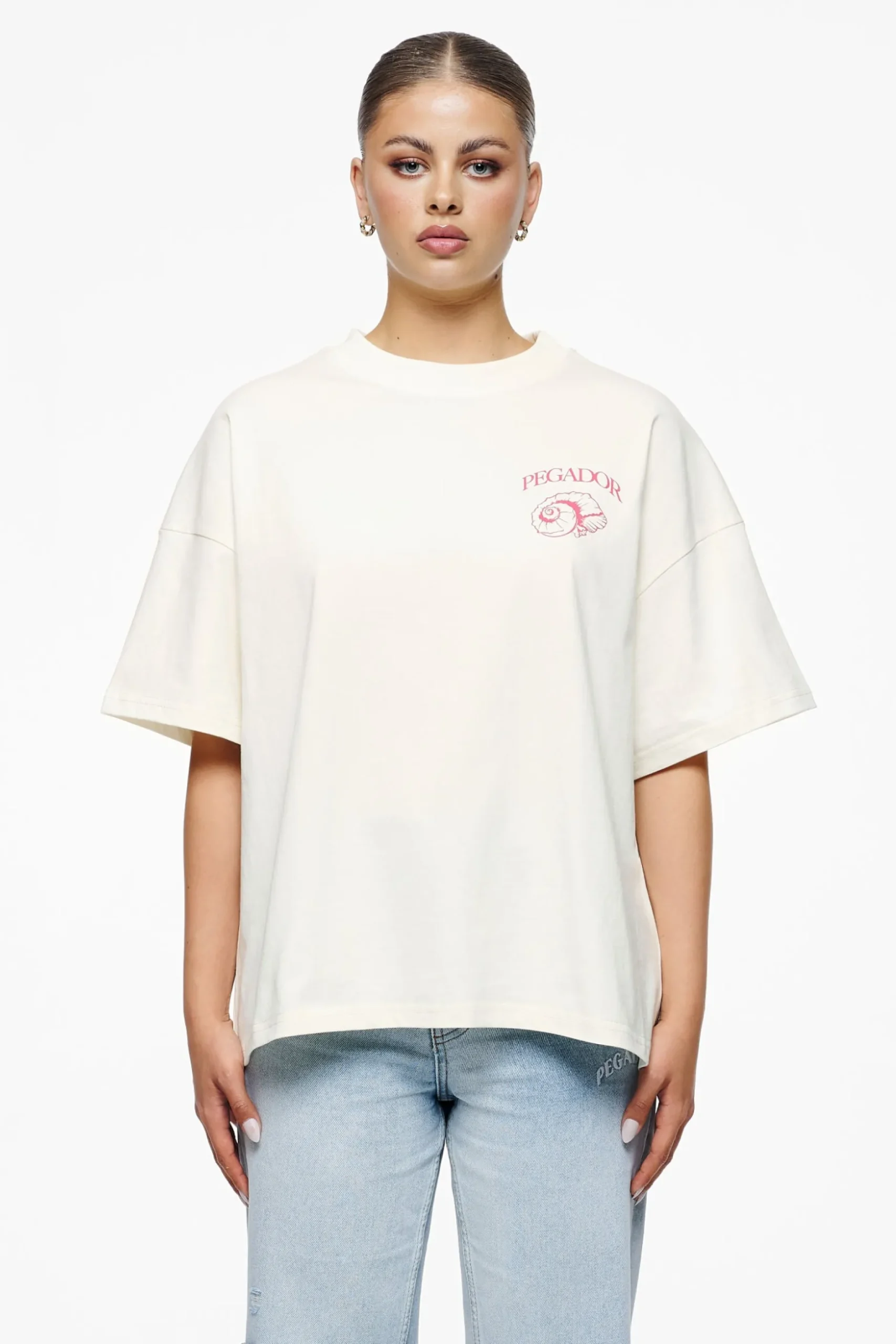Pegador Tees|Metra Heavy Oversized Tee Vintage Washed Unbleached
