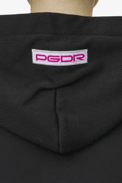 Pegador Hoodies|Mila Oversized Hoodie Washed Black