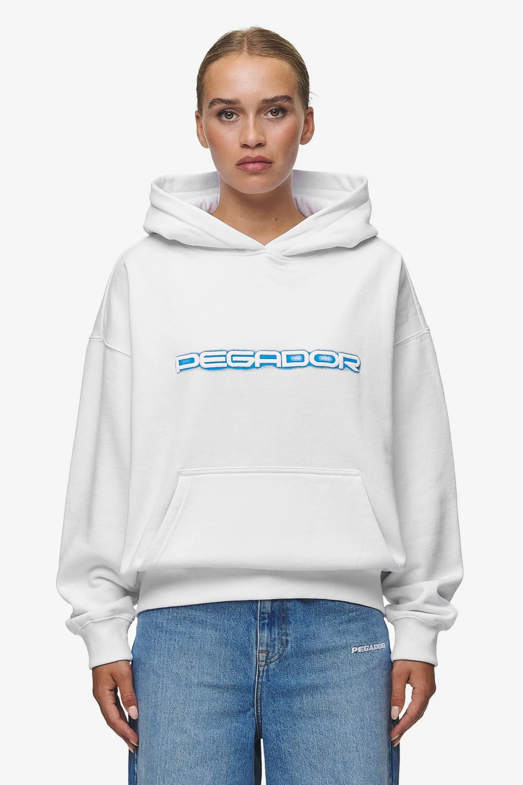 Pegador Hoodies|Mila Oversized Hoodie White