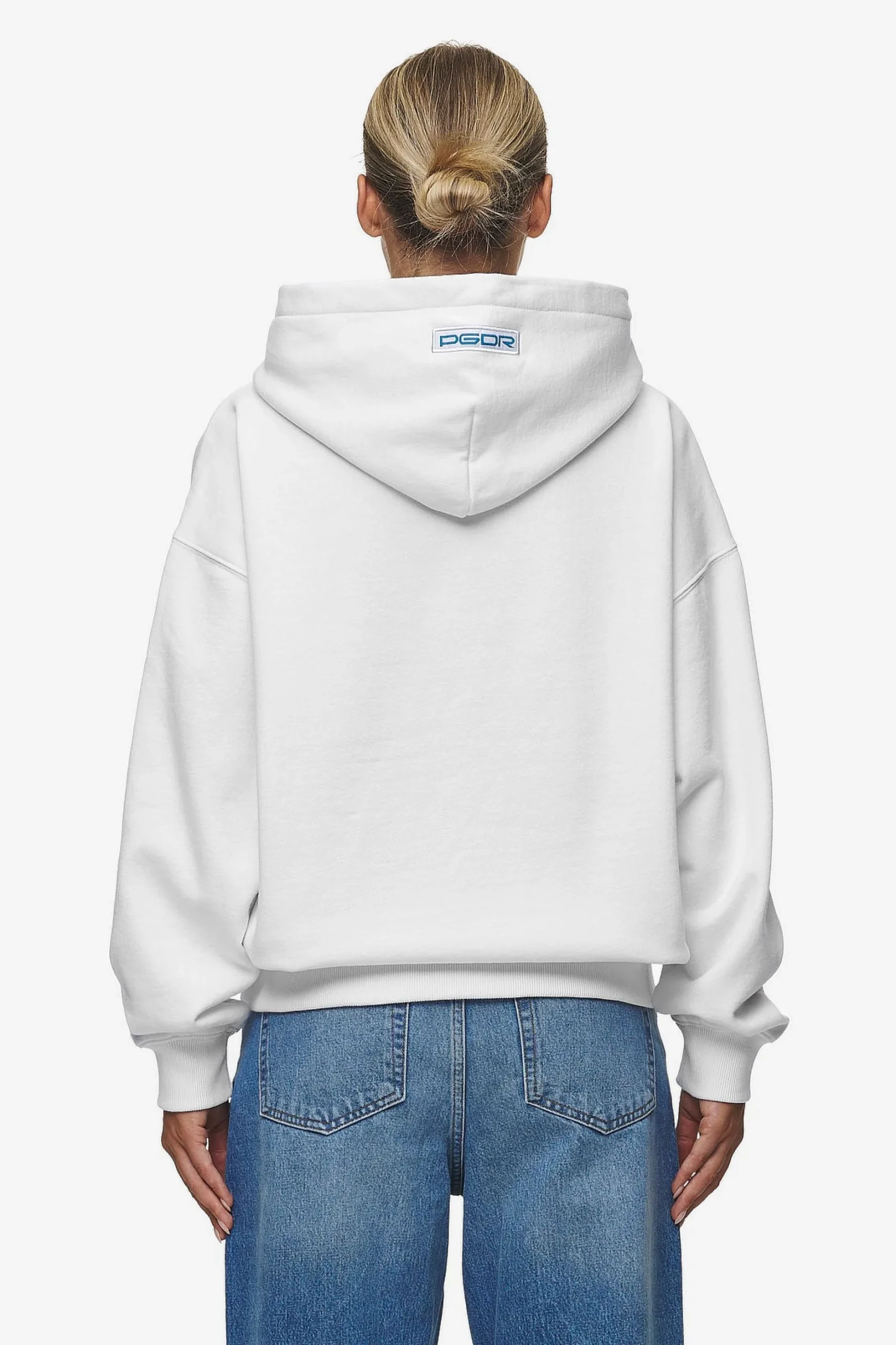 Pegador Hoodies|Mila Oversized Hoodie White