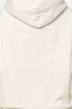 Pegador Hoodies|Mina Oversized Hoodie Washed Coconut Milk