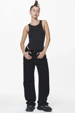 Pegador Jeans|Moi Wide Jeans Black