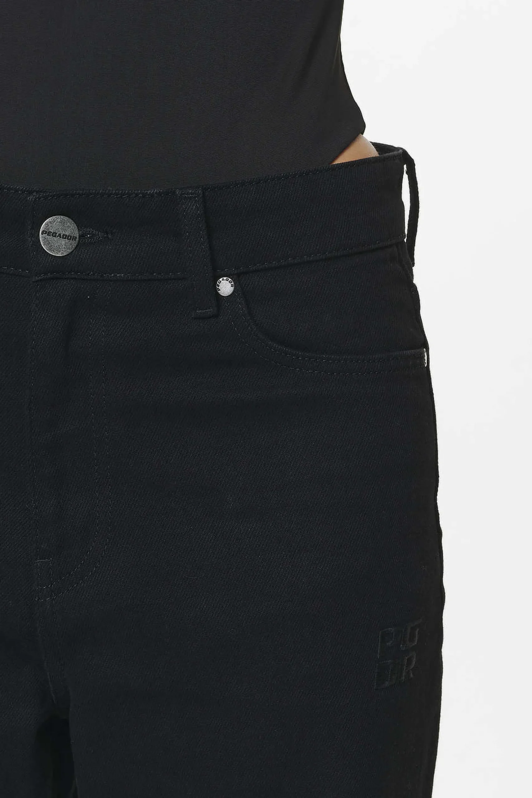 Pegador Jeans|Moi Wide Jeans Black