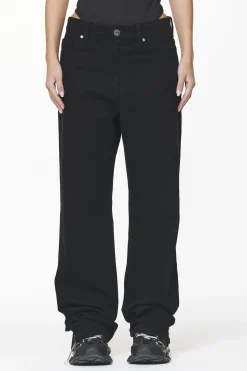 Pegador Jeans|Moi Wide Jeans Black