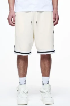 Pegador Shorts|Moir Pique Shorts Unbleached