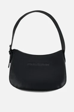 Pegador Bags|Bags|Mona Logo Faux Leather Handbag Black