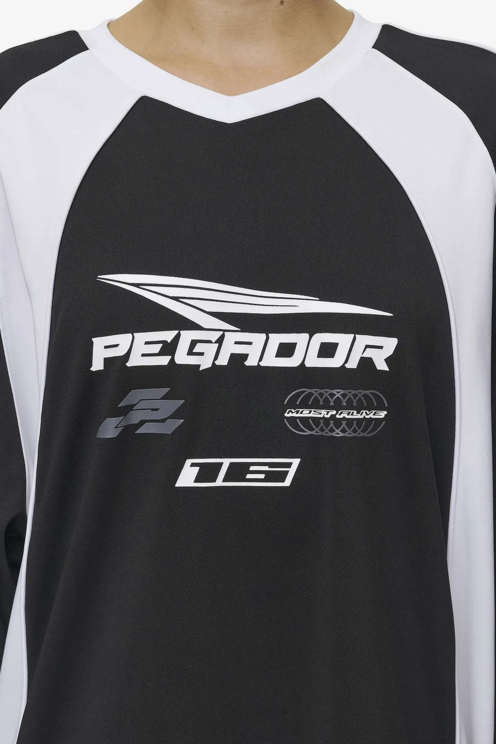 Pegador Tees|Moni Tricot Dress Black White