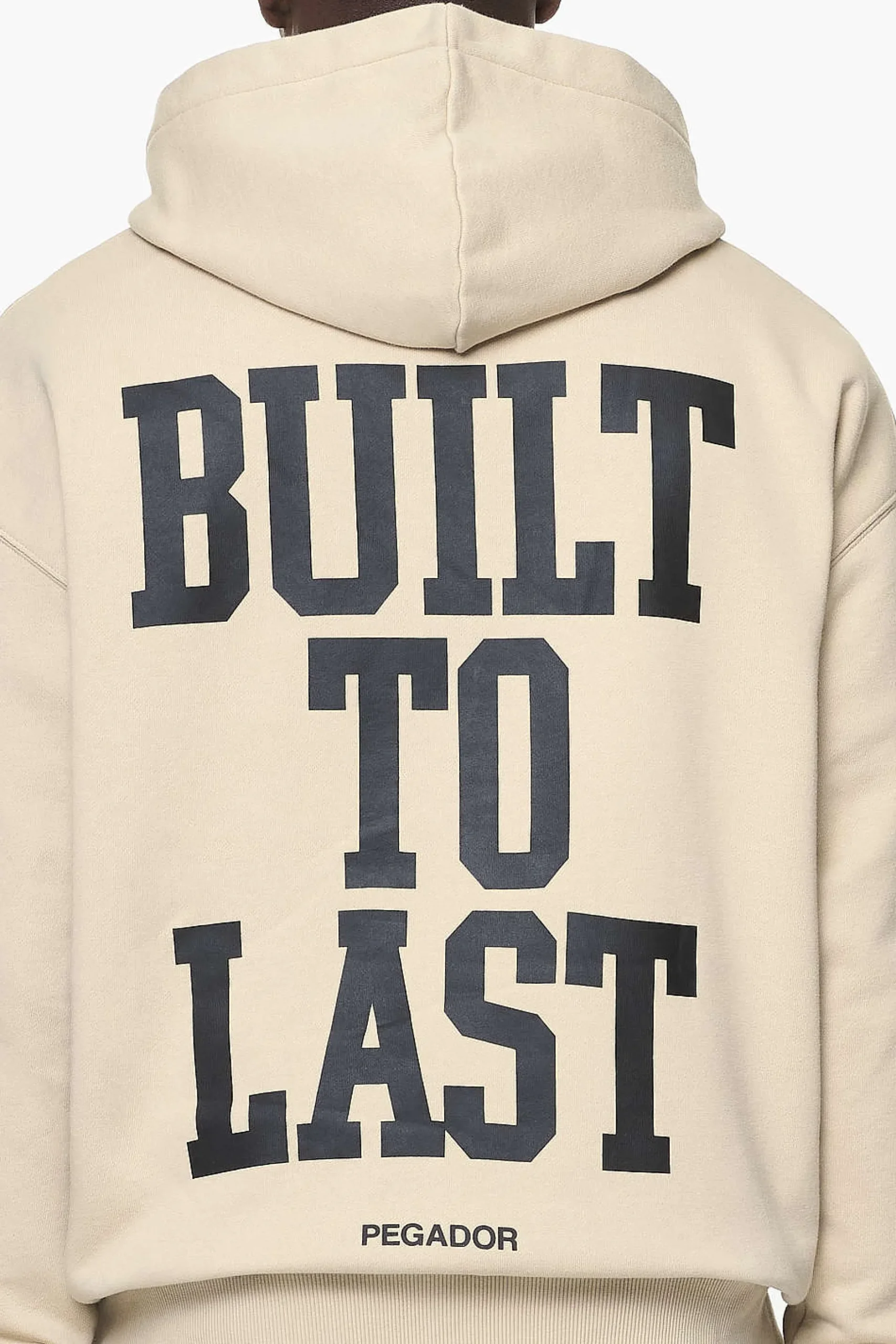 Pegador Hoodies|Mouncy Oversized Hoodie Vintage Washed Kingdom Beige