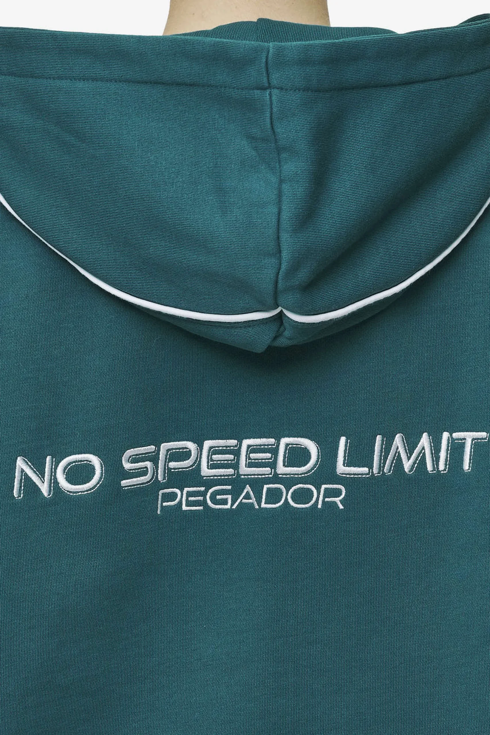 Pegador Hoodies|Naomi Oversized Hoodie Washed Urban Turquoise