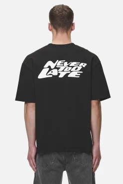 Pegador Tees|Narson Oversized Tee Washed Black