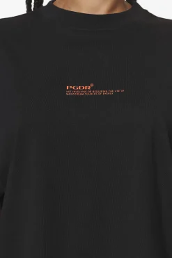 Pegador Tees|Navisk Heavy Oversized Tee Black