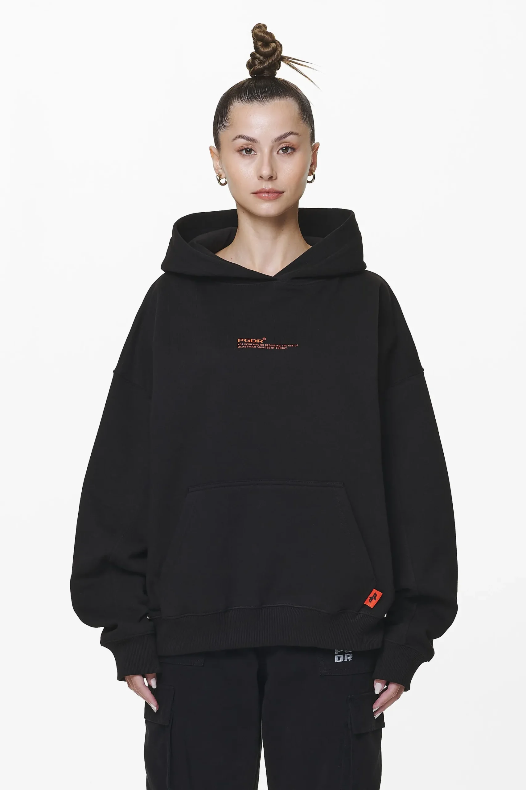 Pegador Hoodies|Navisk Oversized Hoodie Black