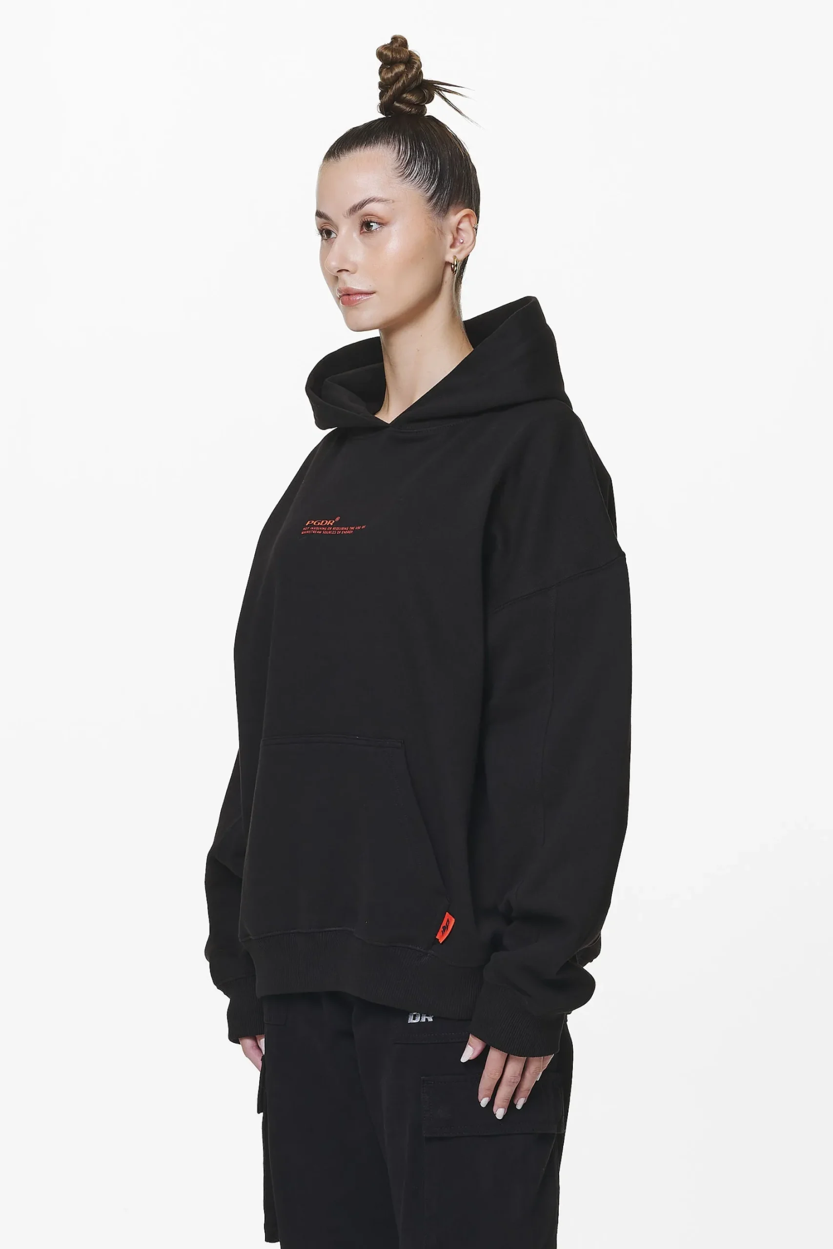 Pegador Hoodies|Navisk Oversized Hoodie Black