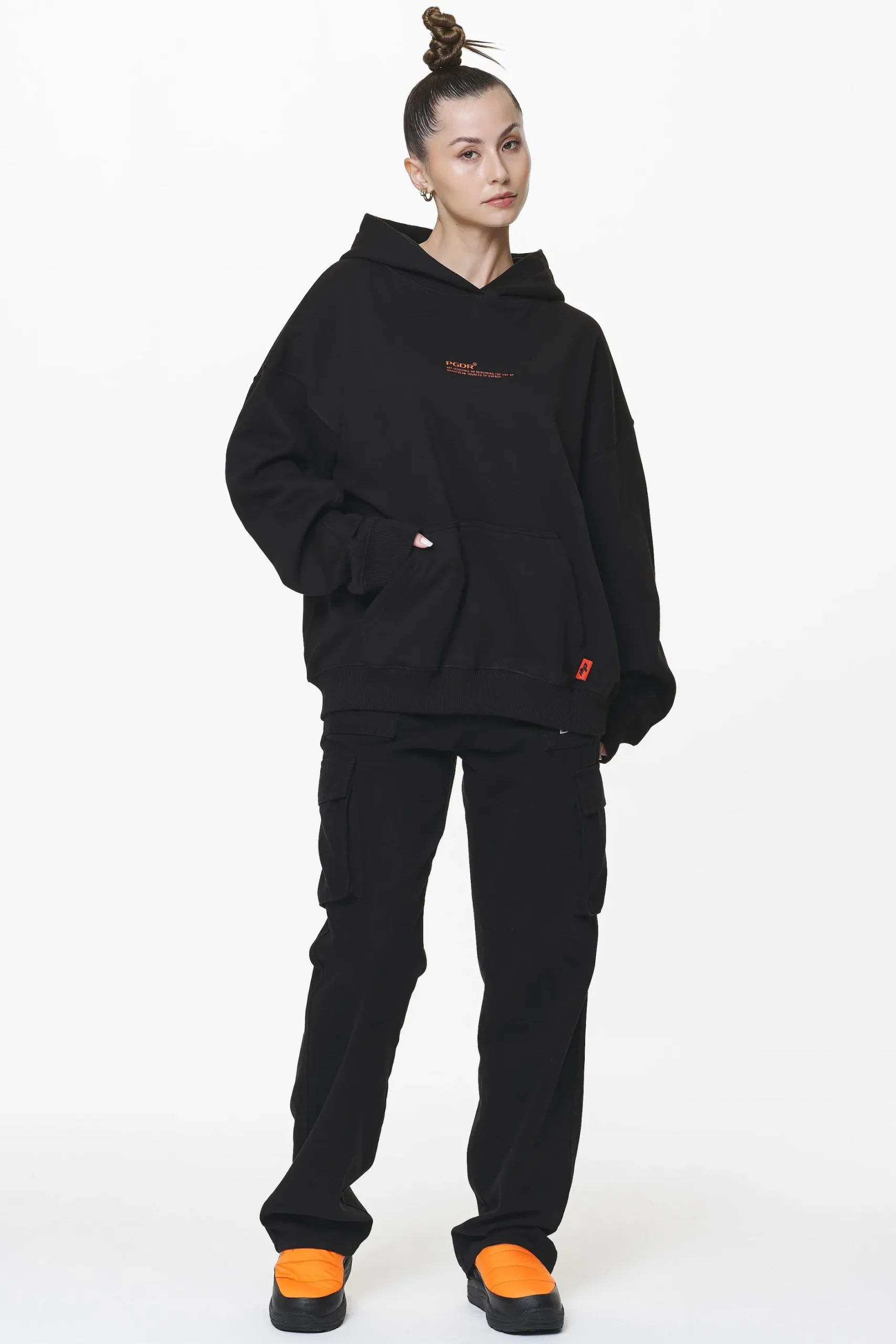 Pegador Hoodies|Navisk Oversized Hoodie Black