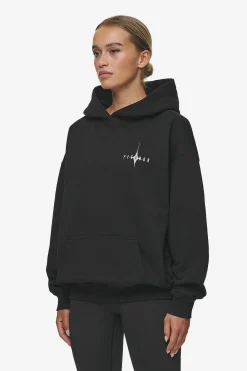 Pegador Hoodies|Nena Oversized Hoodie Washed Black
