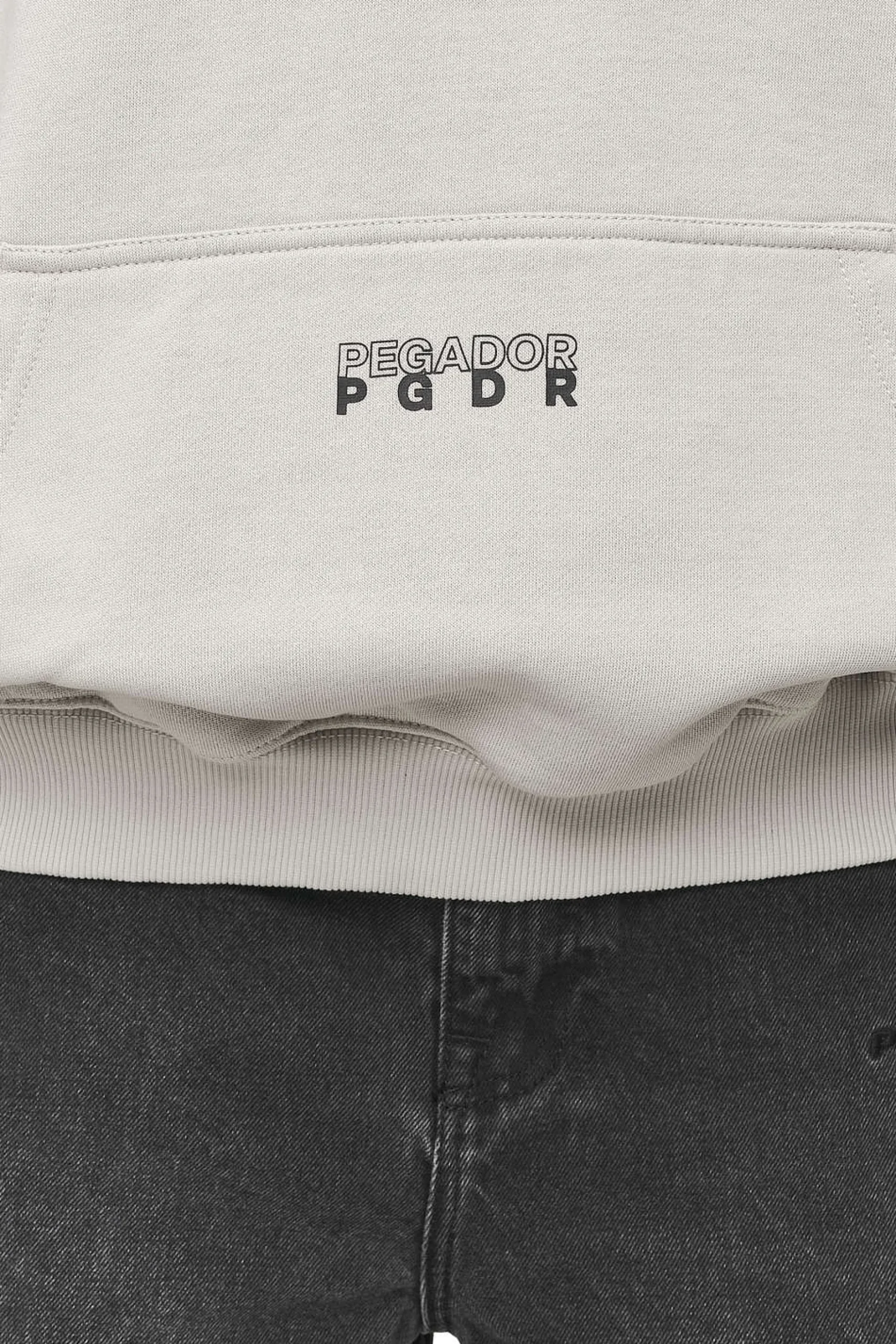Pegador Hoodies|Nisa Oversized Hoodie Washed Moon Grey