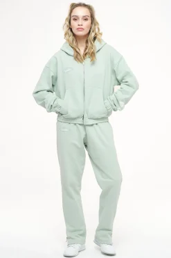 Pegador Pants|Olvera Straight Sweat Pants Vintage Washed Milky Green