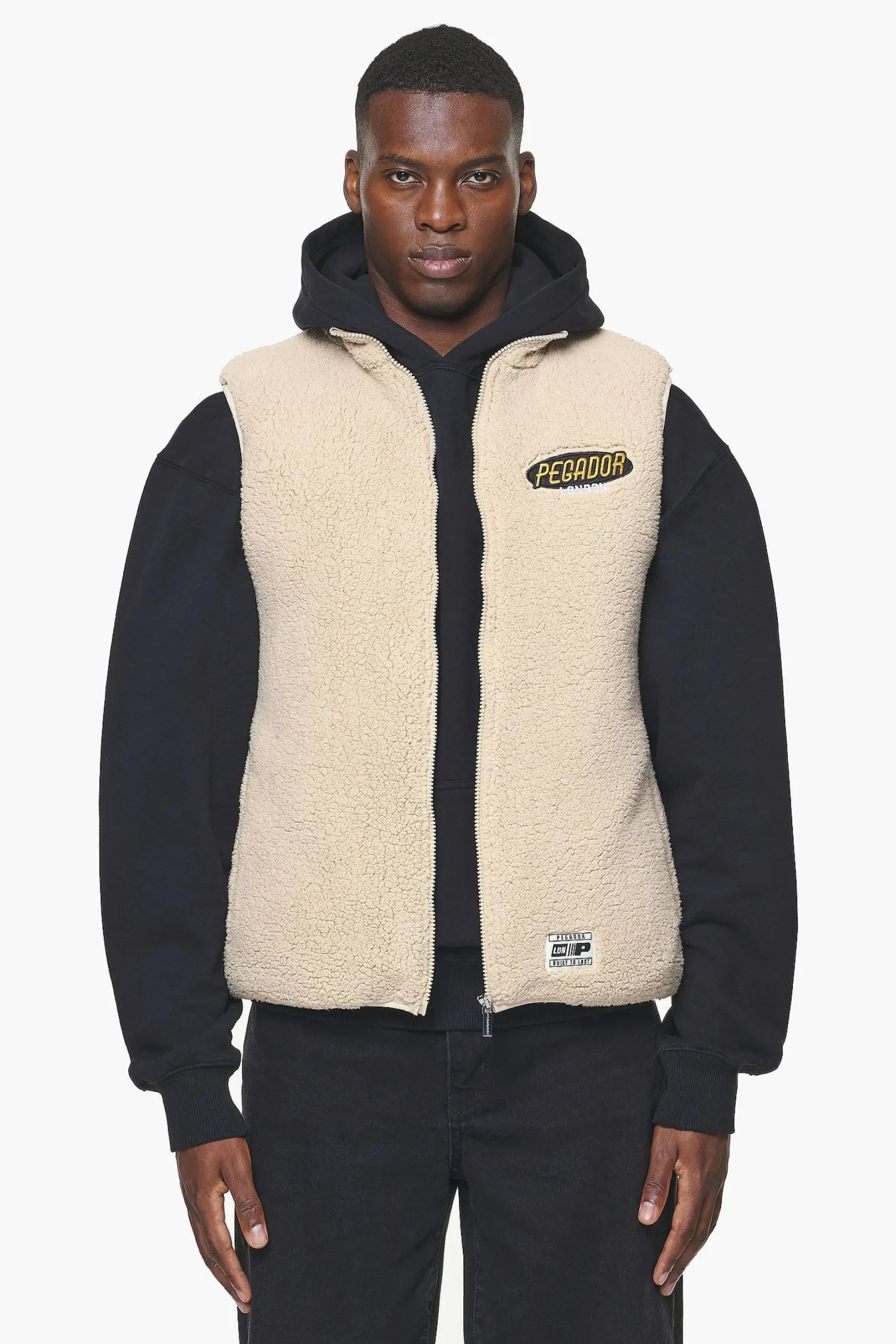Pegador Vests|Orae Teddy Vest Kingdom Beige