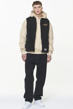 Pegador Vests|Orae Teddy Vest Onyx Black