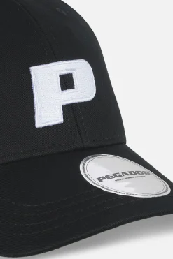 Pegador Caps & Hats|P Logo Cap Black White