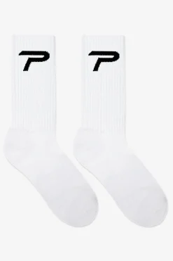 Pegador Socks|Socks|P Socks White Black