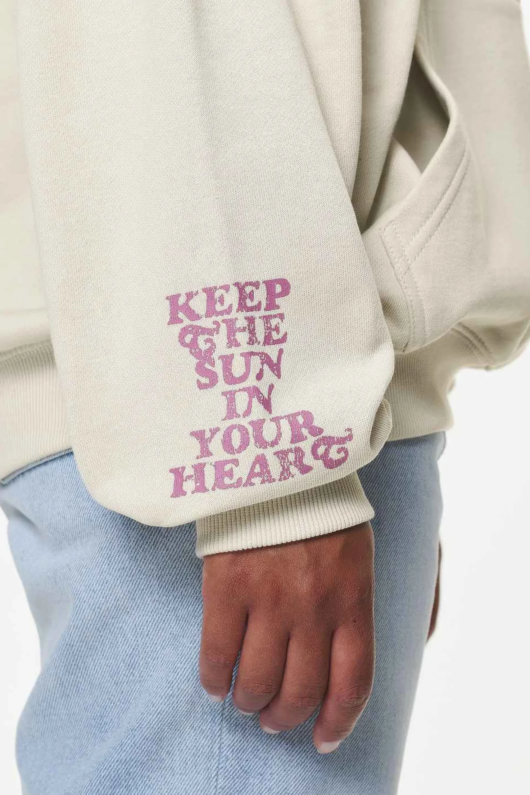 Pegador Hoodies|Pall Oversized Hoodie Vintage Washed Bone White