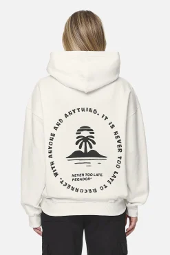 Pegador Hoodies|Palmyra Oversized Hoodie  Washed Coconut Milk