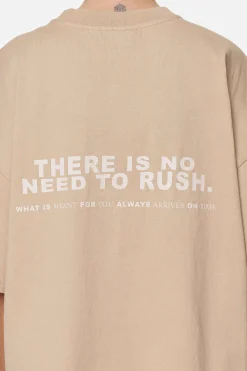 Pegador Tees|Paluma Heavy Oversized Tee  Washed Safari Sand