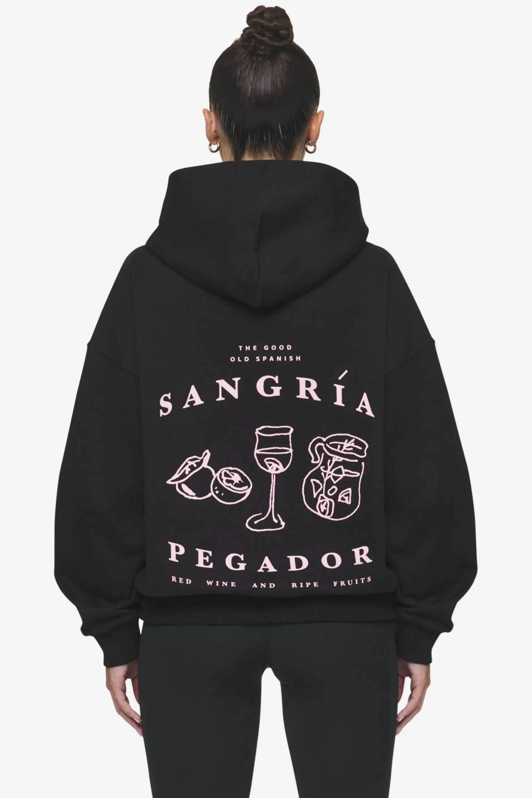 Pegador Hoodies|Pelo Oversized Hoodie Black