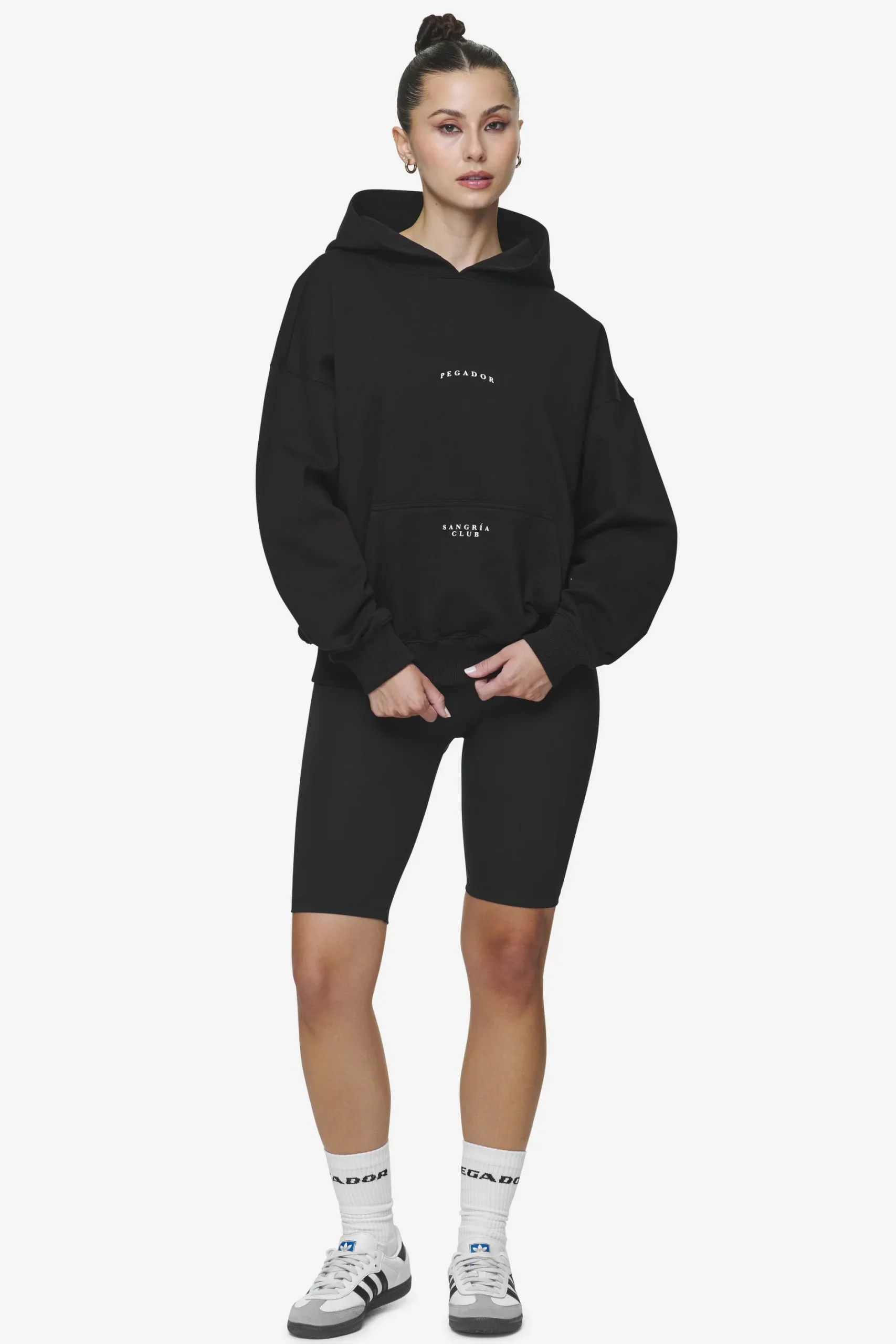 Pegador Hoodies|Pelo Oversized Hoodie Black