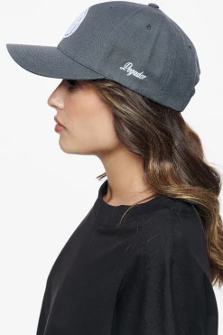 Pegador Caps & Hats|Percy Curved Cap Dark Grey