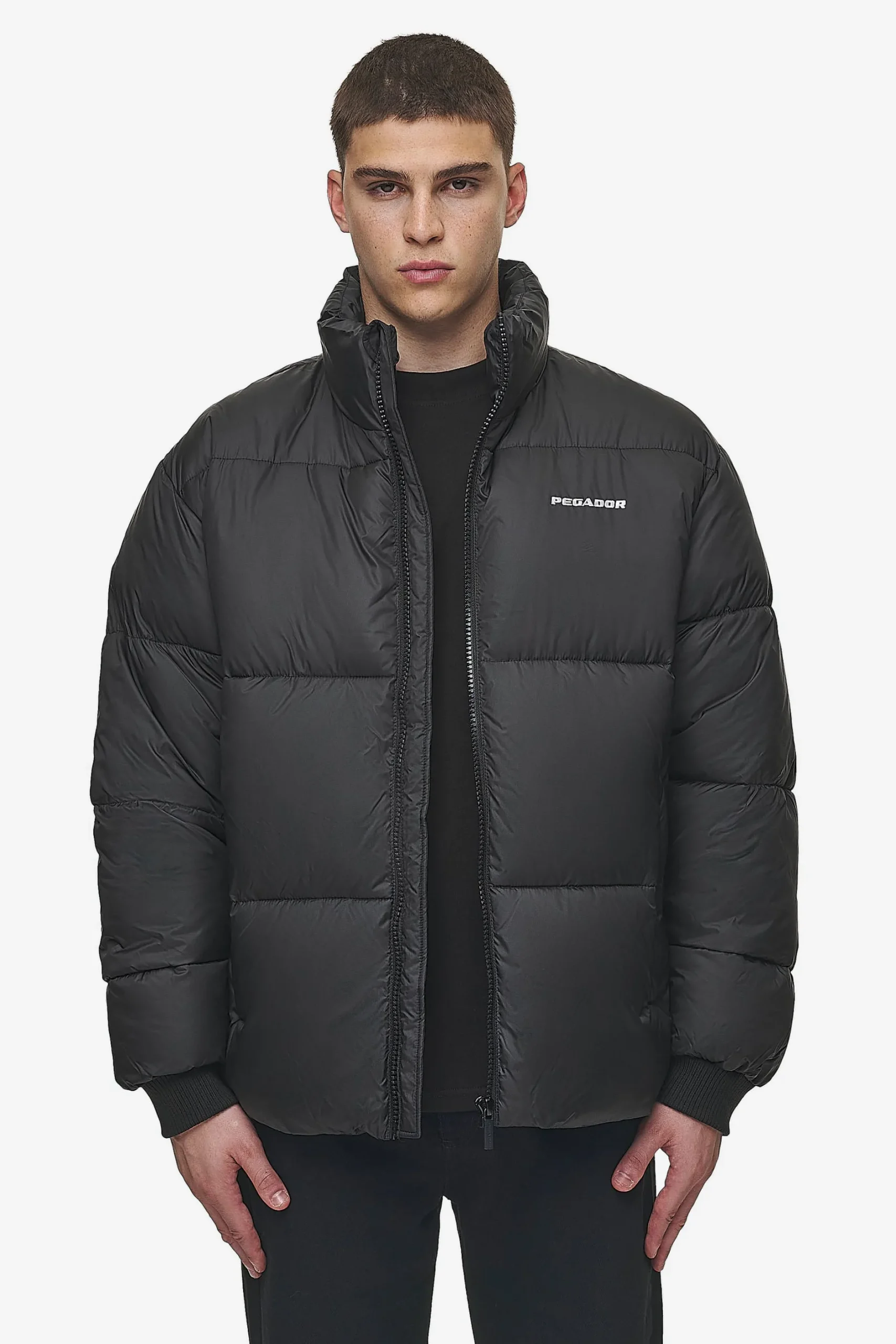 Pegador Jackets|Picard Puffer Jacket Black