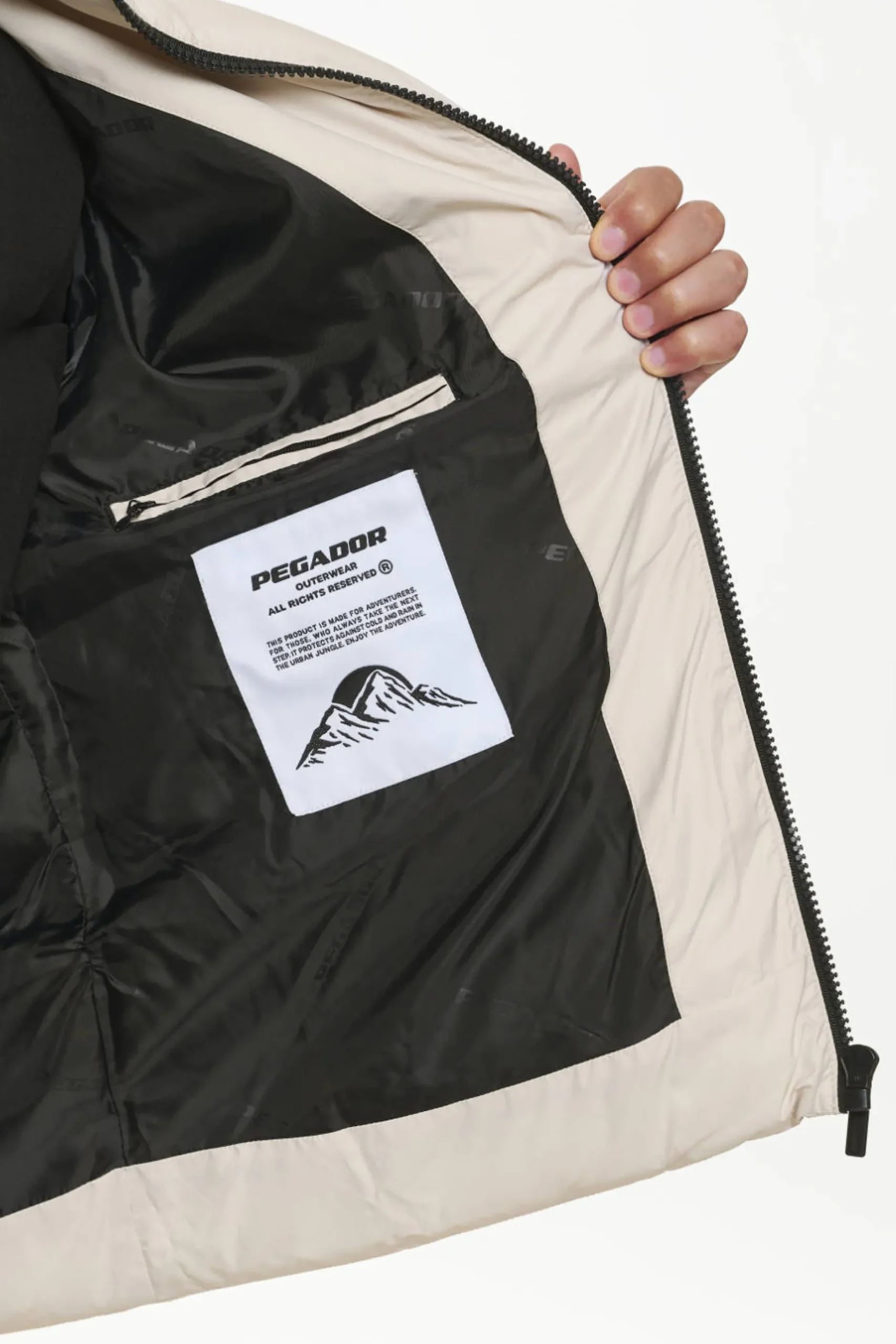 Pegador Jackets|Picard Puffer Jacket Cream
