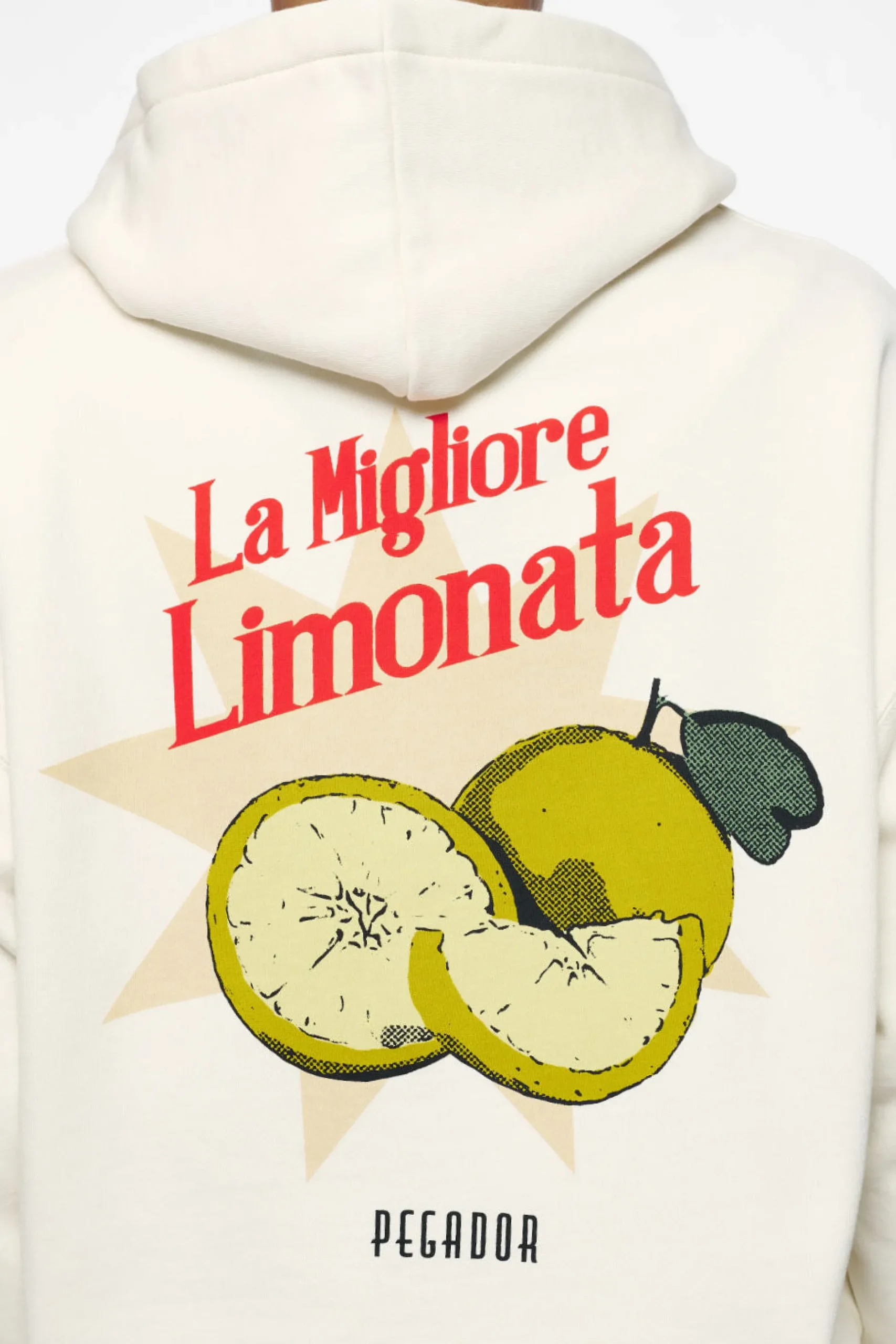 Pegador Hoodies|Zip Hoodies|Plaxton Oversized Sweat Jacket Vintage Washed Unbleached