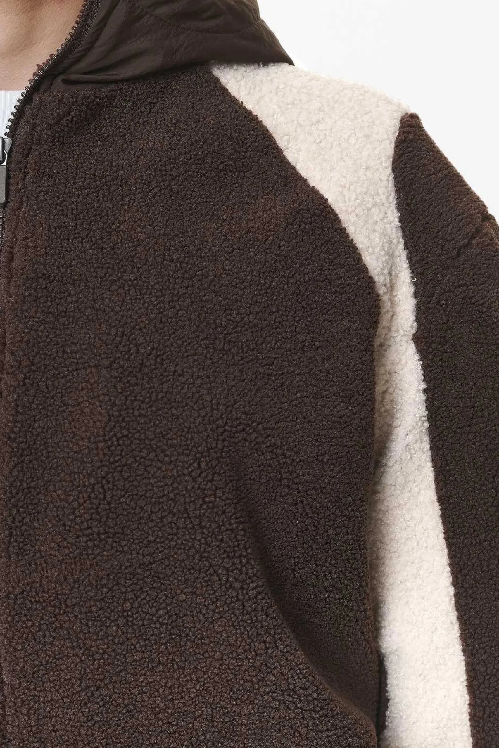 Pegador Hoodies|Polaris Teddy Jacket Oak Brown