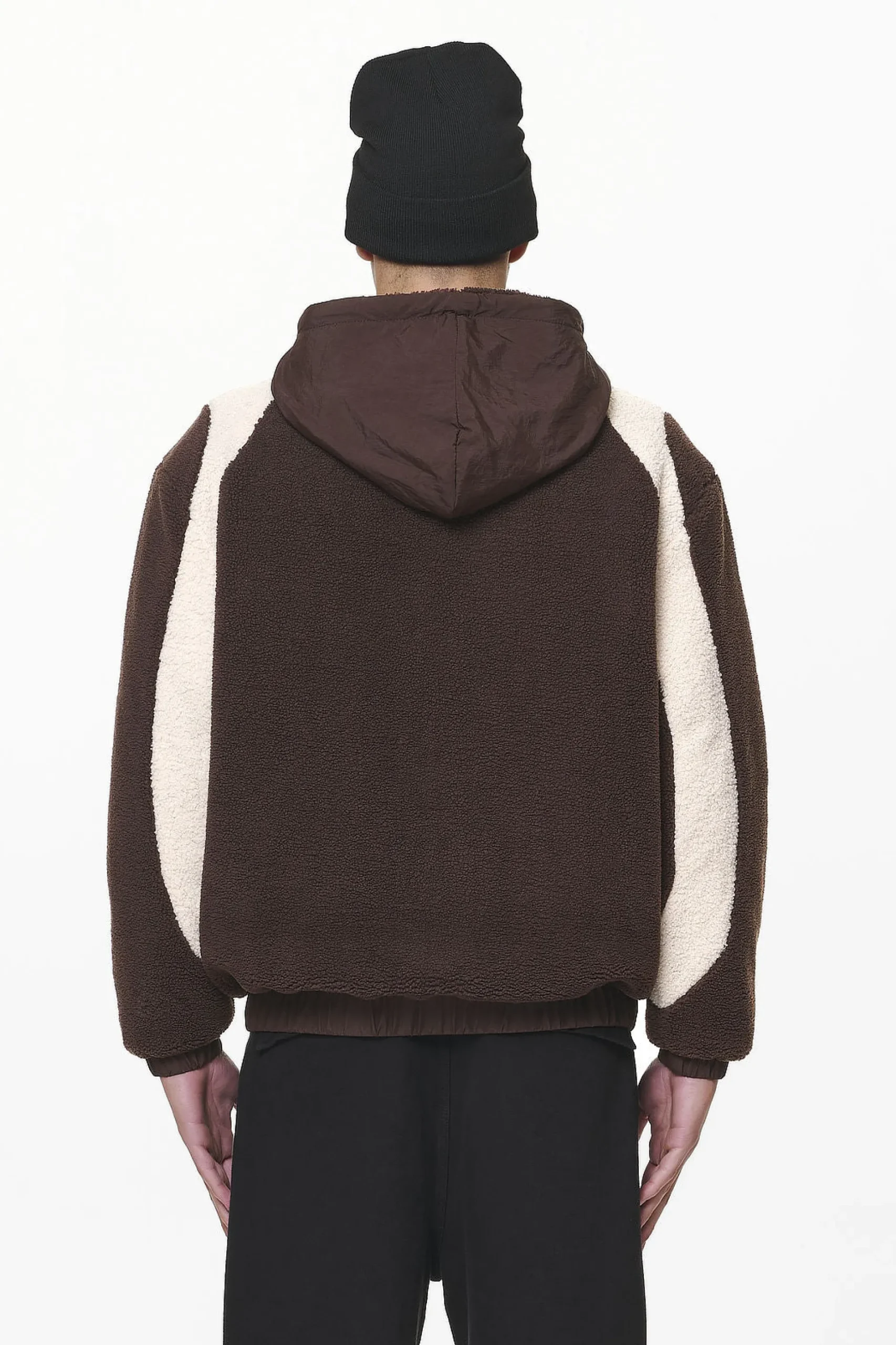 Pegador Hoodies|Polaris Teddy Jacket Oak Brown