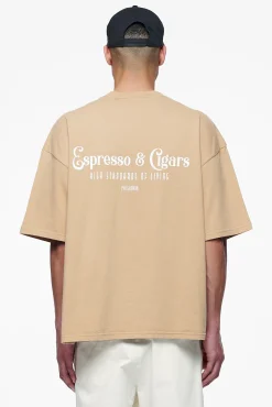 Pegador Tees|Racoon Boxy Tee Vintage Washed Espresso