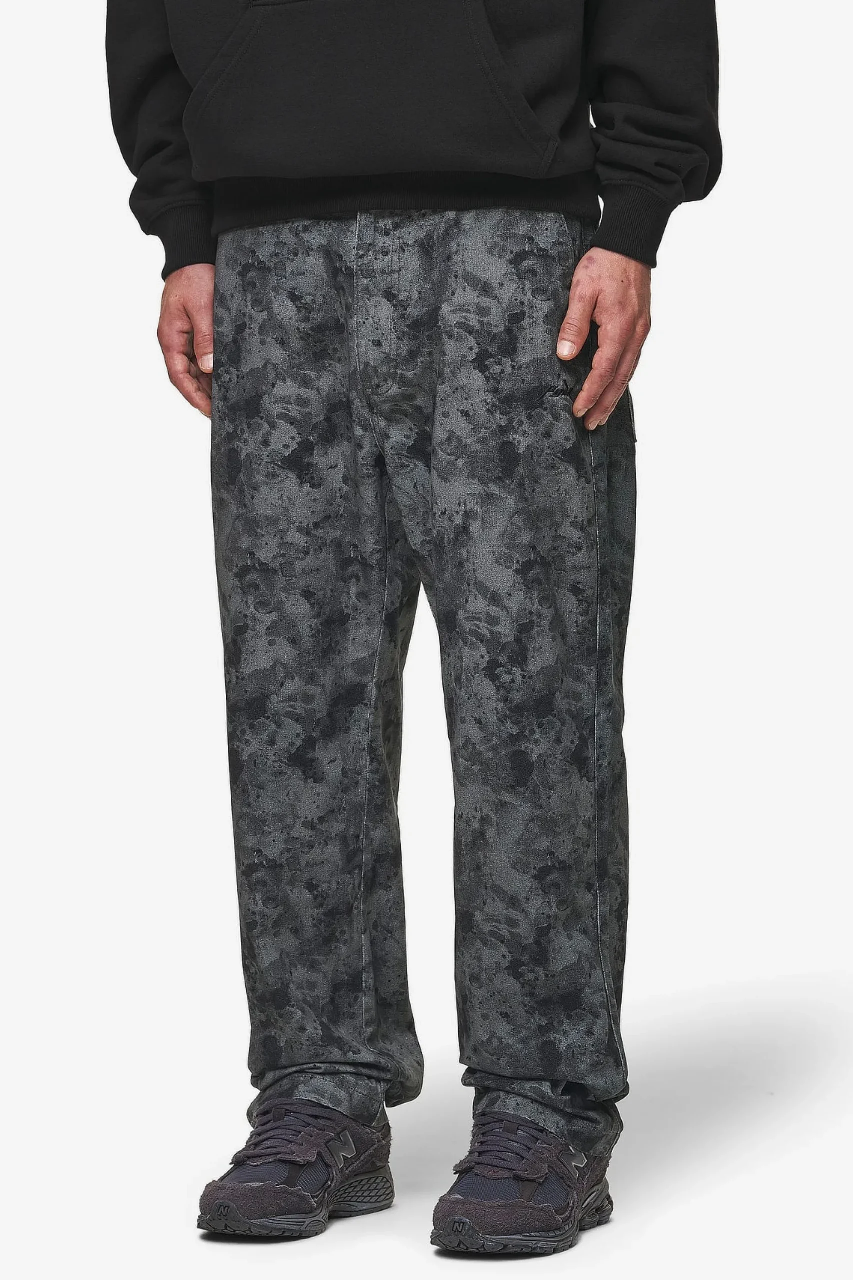 Pegador Pants & Joggers|Rector Wide Pants Anthracite Black