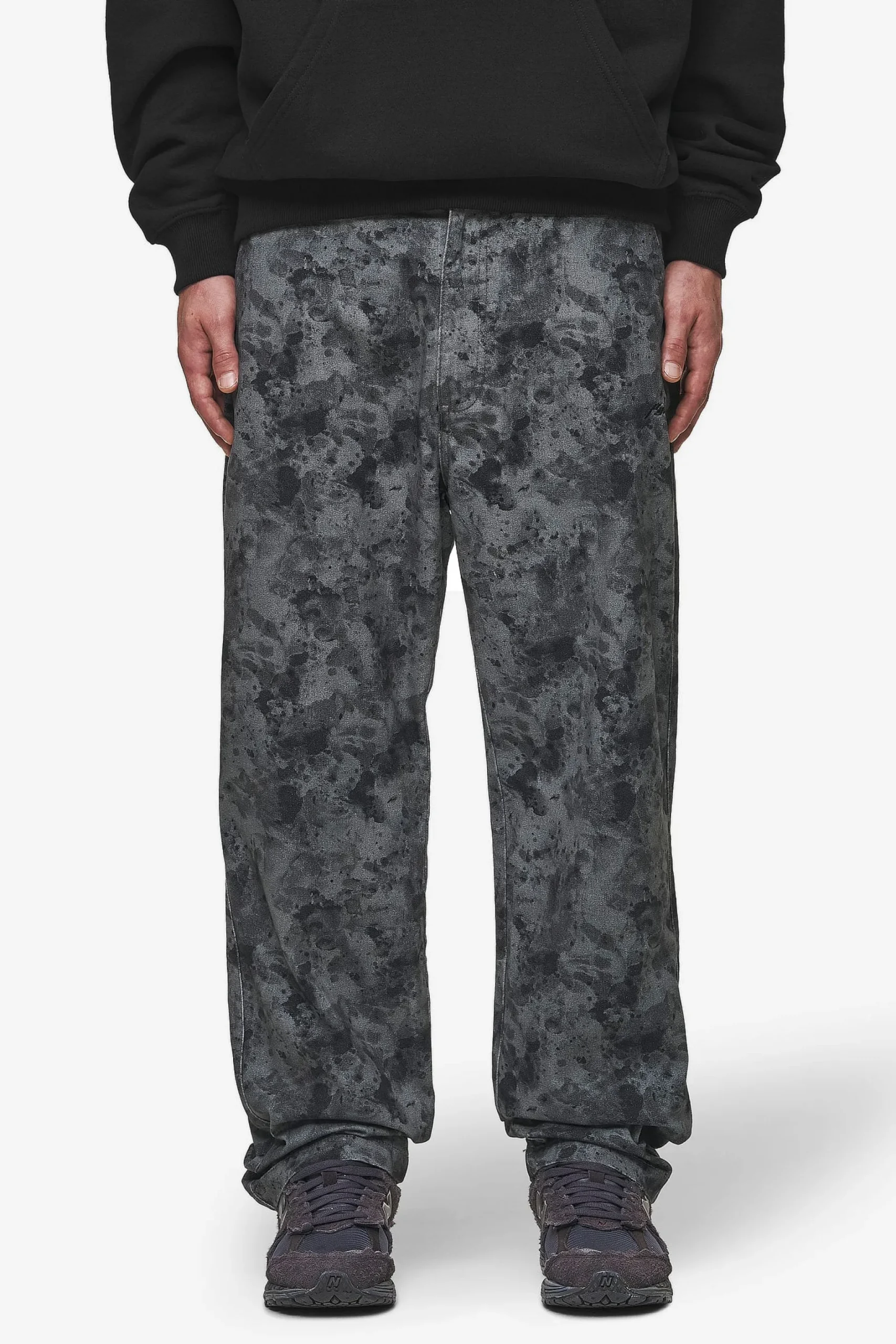 Pegador Pants & Joggers|Rector Wide Pants Anthracite Black