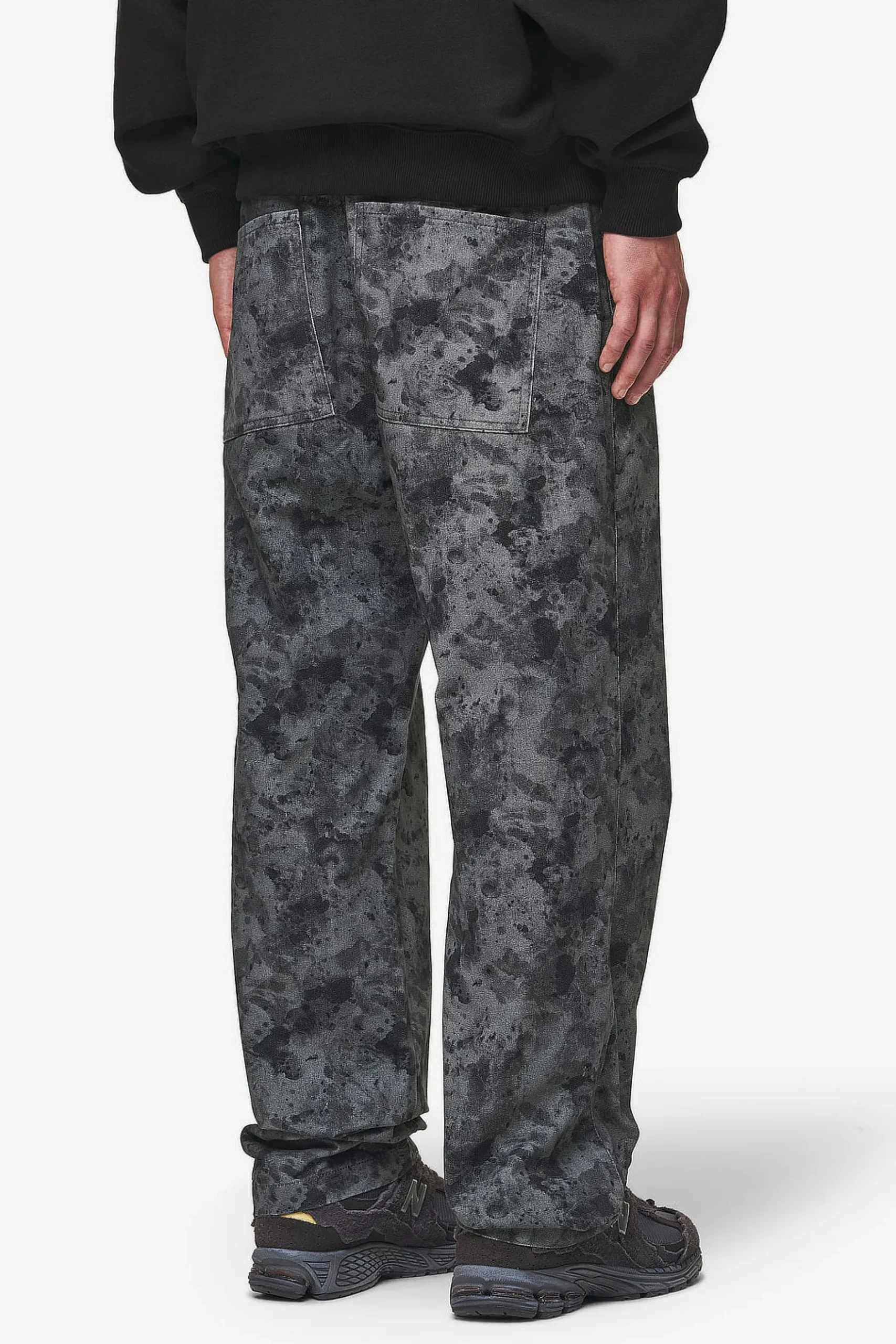 Pegador Pants & Joggers|Rector Wide Pants Anthracite Black