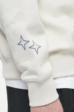 Pegador Hoodies|Zip Hoodies|Salal Oversized Sweat Jacket Vintage Washed Angels Cream