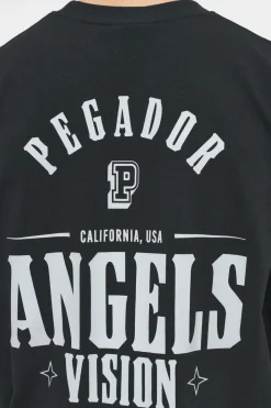 Pegador Tees|Salal Oversized Tee Vintage Washed Black Ink